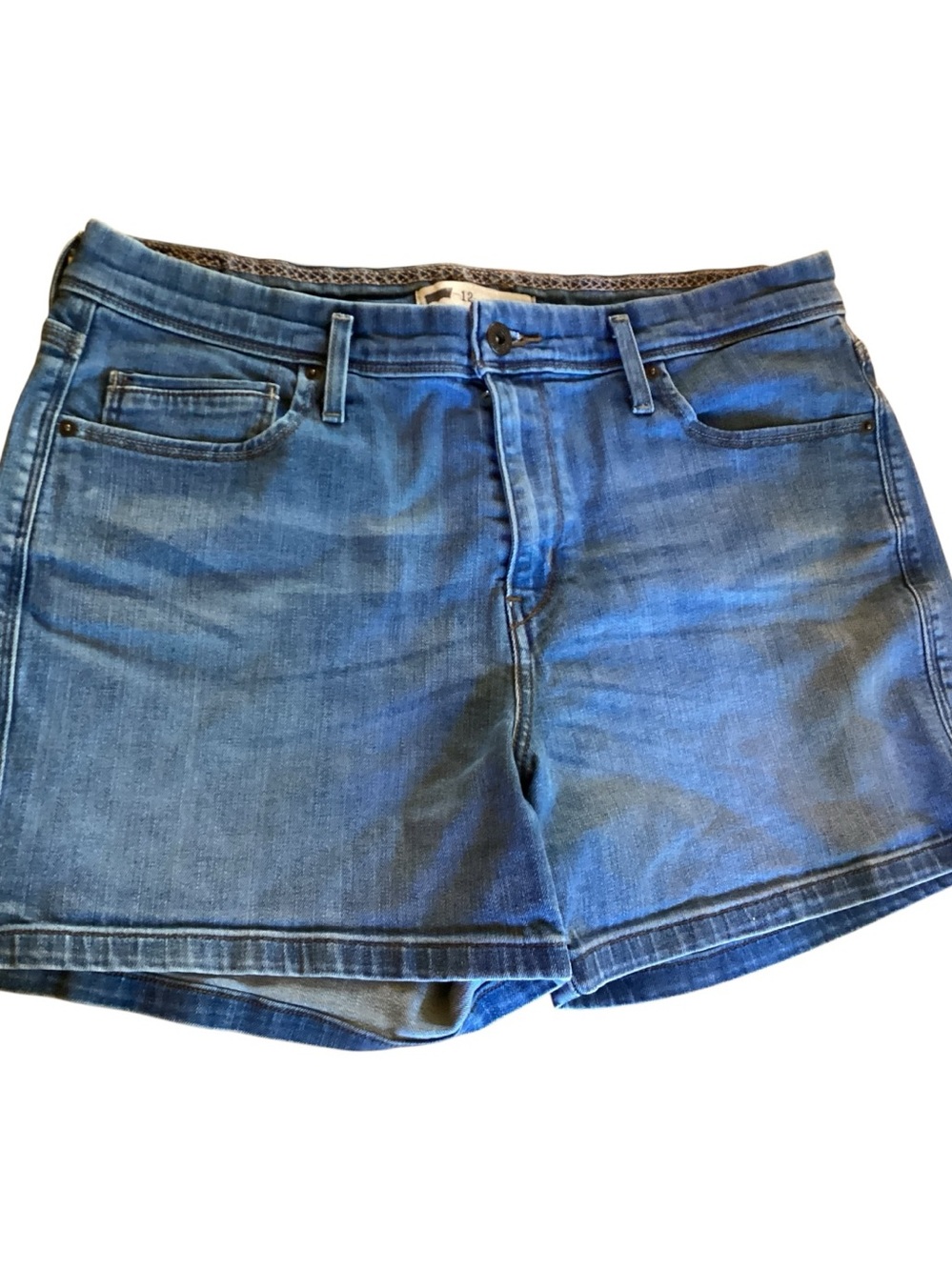 Levi’s Blue Denim Shorts Misses Size 12